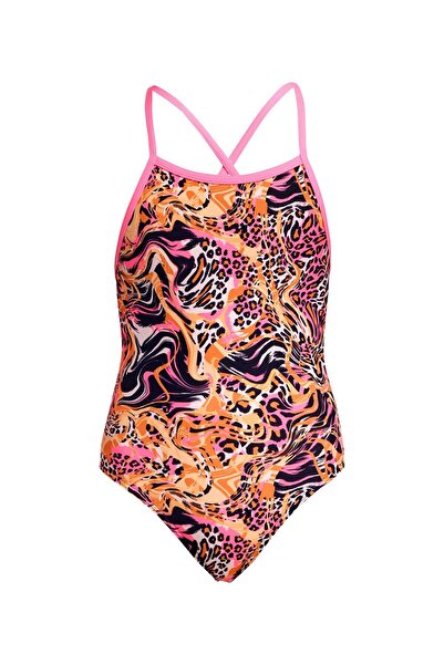 FUNKİTA TMT Tipsy Tiger Kız Çocuk Antrenman Mayosu – Ayarlanabilir Bağlamalı ...