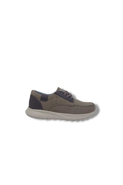 Zerhan Dakır's 020 Men's Mink Lace-Up Espadrille Shoes