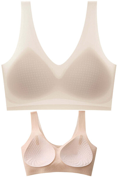 Linovit Invisible Seamless Bra Linovit®, Fine Cups, Breathable, , Quick Dry, ...