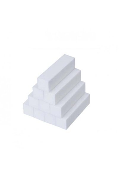 Pink Nails Buffer Set 10 White Buffers