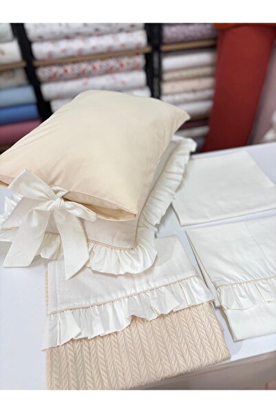 GAYE EV TEKSTİLİ Baby Bedding Pique Set 100% Cotton Oeko-Tex Certified