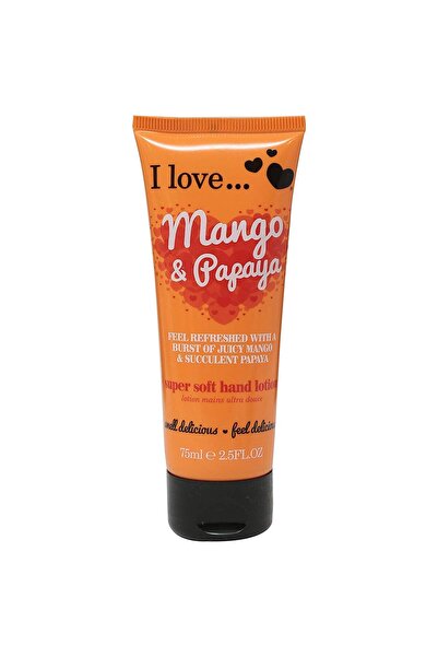 Dove I Love, Originals, Loțiune hidratantă pentru mâini, Mango și Papaya, 75 ml