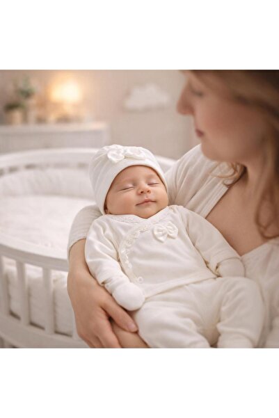 BYS BABY FASHION طقم ملابس للأطفال حديثي الولادة مكون من 5 قطع مصنوع من القطن...