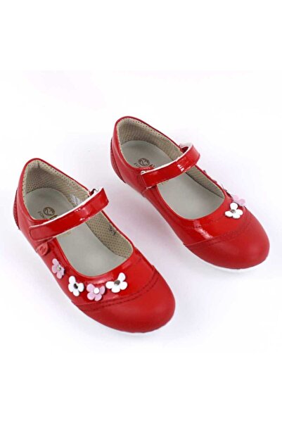 tino Lightweight children's shoes, decorated with flowers, made of natural le...