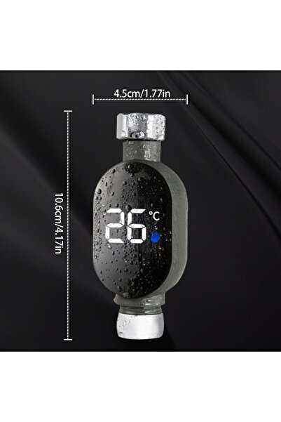 MACON Shower Water Temperature Monitor | Shower Temperature Instant-Read