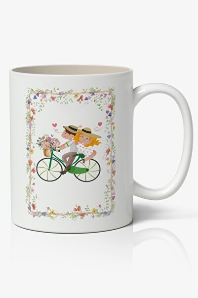 Toyaso عيد الحب السعيد 14 فبراير 04 كوب أبيض بتصميم خاص هدية للحبيب