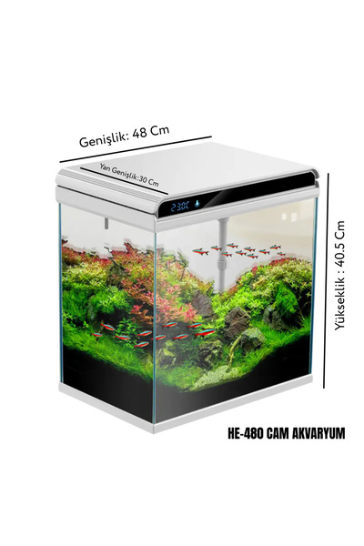 SunSun HE-480 Cam Akvaryum 42 Litre