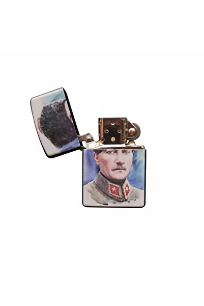 Otto Common Classic Metal Windproof Lighter - Zippo Style & Refillable 55