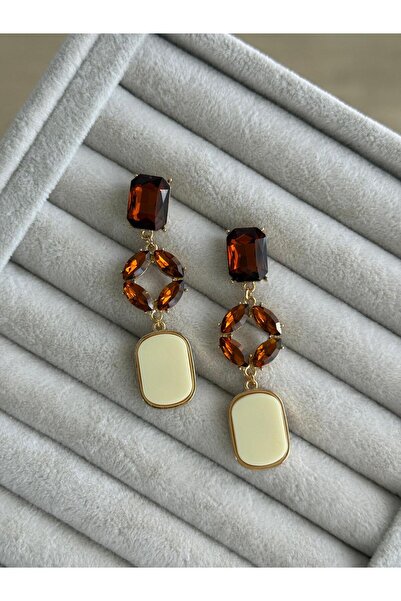 İREM YILDIZ çelik sallantılı şık küpe