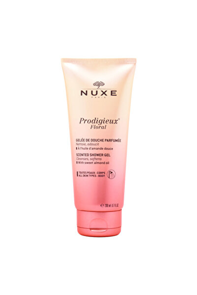 Nuxe Prodigieux Floral, Gel de duș emolient, Pentru toate tipurile de ten, 20...