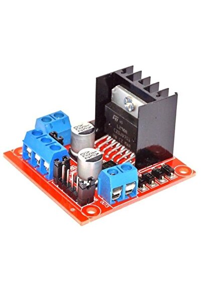 CKC ELEKTRONİK L298N Voltaj Regulatörlü Çift Motor Sürücü Kartı