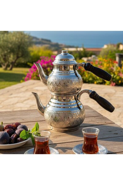 Yardımcı Bakır Since 1997 Copper Small Classic Teapot