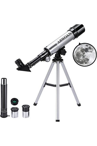 ARWOAN Astronomik Teleskop Tripodlu Ay ve Gezegen Gözlem Teleskobu