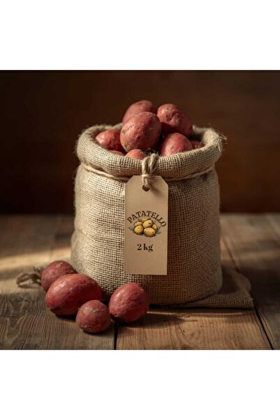 PATATELLO Akdeniz Kırmızı Patates - Kızartmalık/ Yemeklik 2 kg