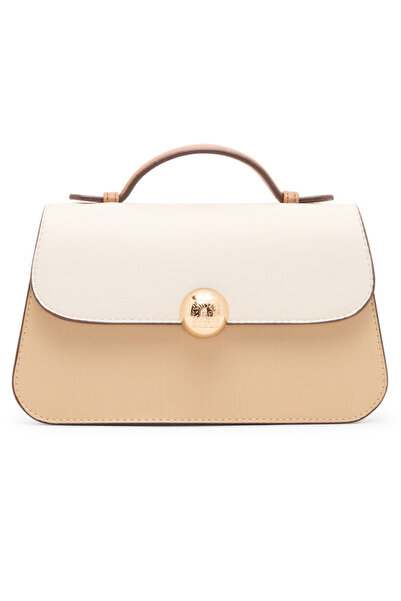 Anne Klein حقيبة كتف مزينة بشعار العلامة التجارية