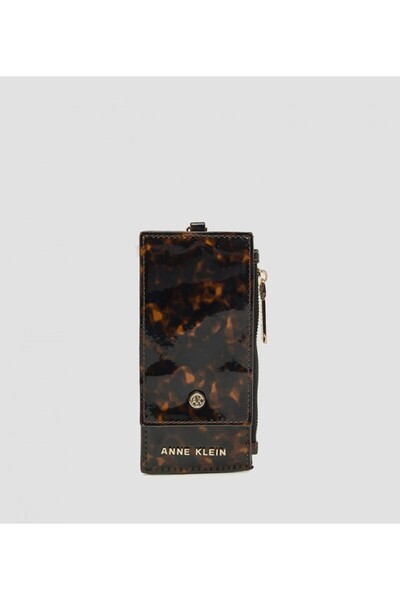 Anne Klein محفظة بسحاب بنقوش