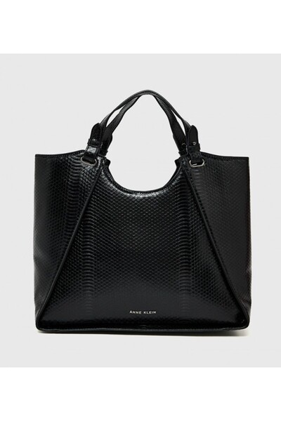 Anne Klein حقيبة كتف بنقشة جلد التمساح