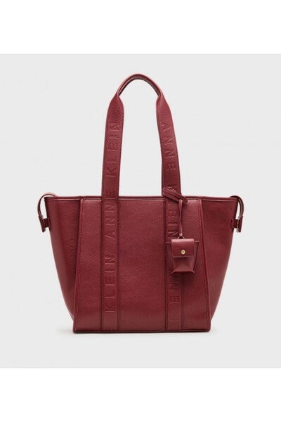 Anne Klein حقيبة تسوق بسحاب مزخرفة