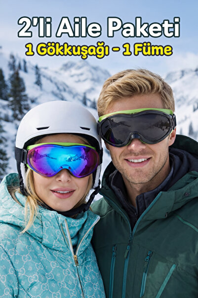 Badem10 Bellasimo Interchangeable Anti-Fog Lens 1 Mirrored Rainbow Lens 1 Cle...