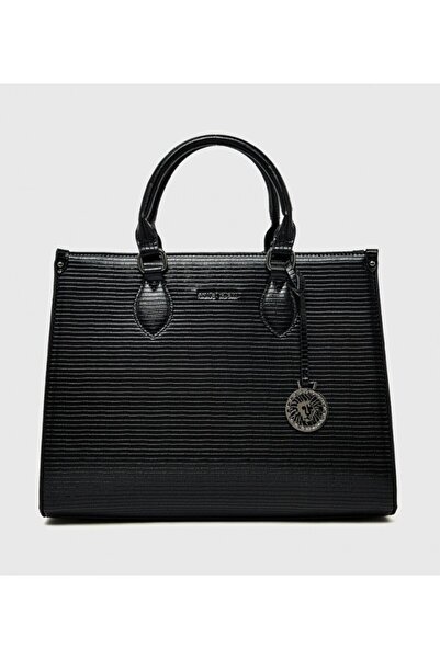 Anne Klein حقيبة كتف بسحاب بنقشة جلد التمساح