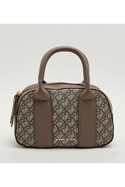 Anne Klein حقيبة صغيرة بنقشة الأحرف الأولى