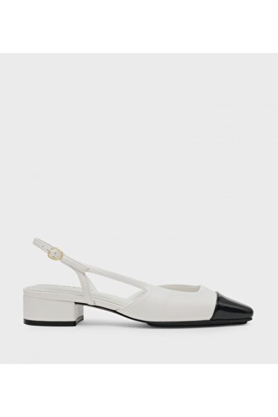 Anne Klein حذاء نيا ذو الكعب العالي المفتوح من الخلف