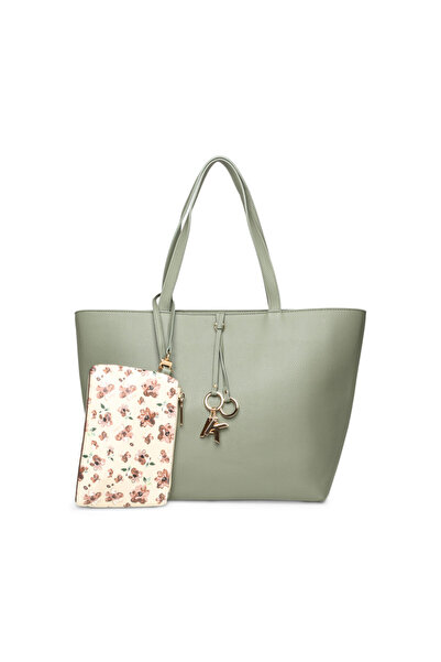 Anne Klein حقيبة كتف مزينة بشعار العلامة التجارية