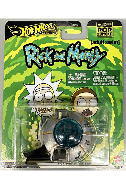 HOT WHEELS 2026 Premium Pop Culture Rick and Morty Rick's Ship / Bateau