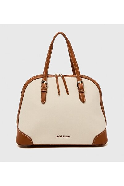Anne Klein حقيبة كتف بحواف متباينة