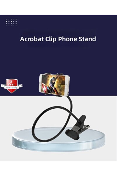 CT STONES Suport pentru telefon Acrobat cu clemă puternică, compatibil cu veh...