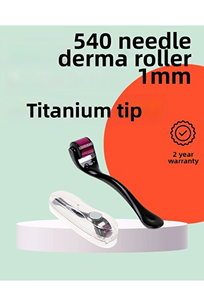 Epilons ديرما رولر من التيتانيوم من Bfs – مناسب للعناية بالبشرة في المنزل