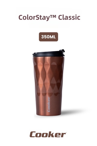Cooker جديد 0.35 مللي من الفولاذ المقاوم للصدأ 350 مللي ترمس شاي قهوة نزهة تخ...