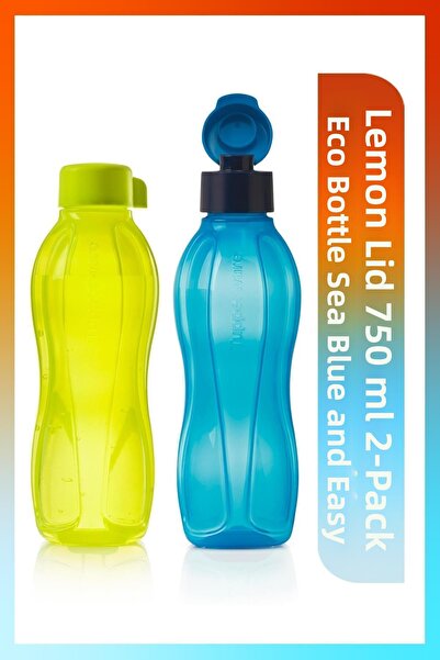 Tupperware Eco Bottle Water Bottle Flask Set of 2 750ml
