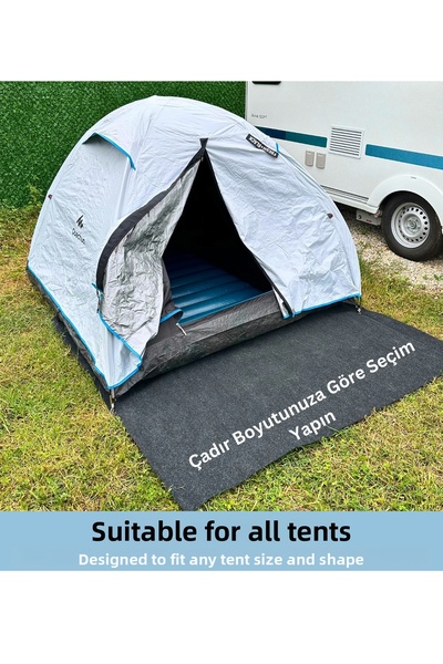 BEYLİNİ Camping Mat Tent Carpet Non-Slip Waterproof Floor Protector Convenient for Tent Inside and Outside Use