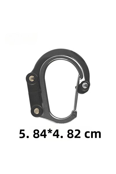 Choice مشبك تروس هجين متعدد الوظائف باللون الأسود مع خطاف دوار 360 درجة ومشبك...