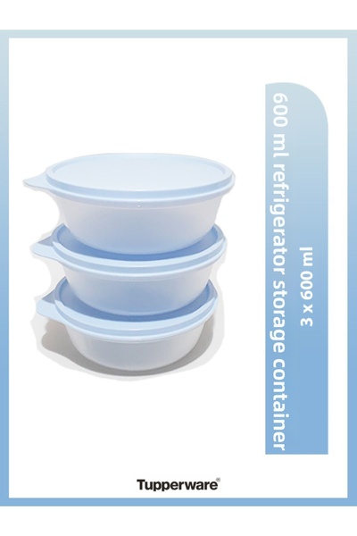 Tupperware Storage Container 630 Ml Set of 3