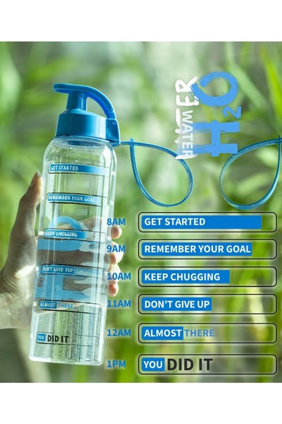 krommet دورق ماء شفاف معلق 750 مل