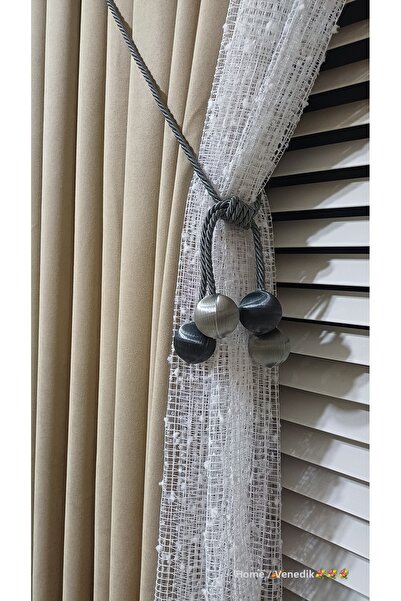 venedik home Συσκευή δεσίματος οροφής με διπλό στήθος με ανθρακί και γκρι τού...