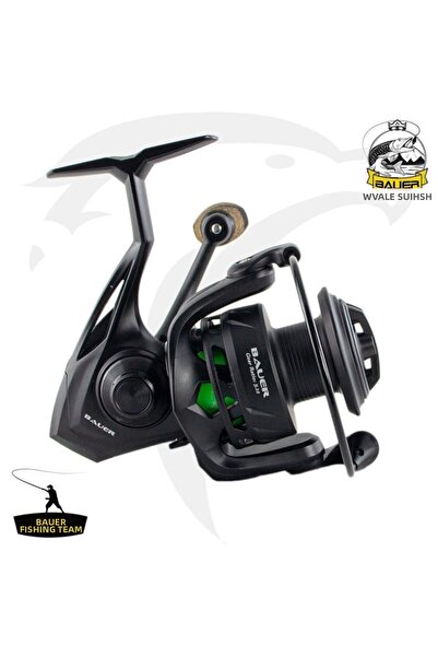 BAUER Μηχάνημα ψαρέματος 3000 Model Black Steel Spin