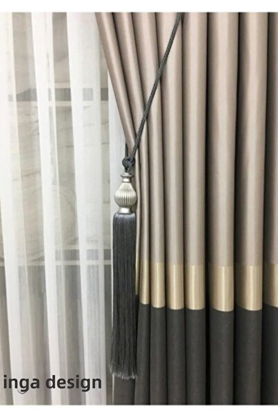 inga desing Accesoriu pentru perdea de modă nouă, model cu ciucuri, brașoletă...