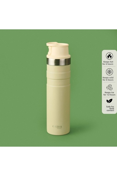 ASPARTAM ترمس فردي للمطبخ - بيج - 600 مل