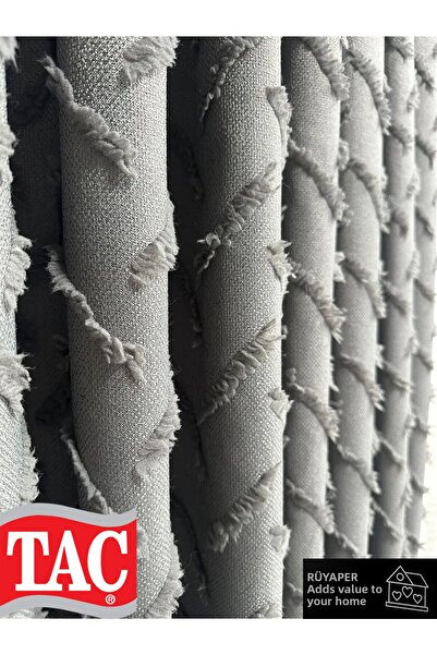 Taç ستارة كروشيه متقاطعة باللون الرمادي من الكتان بجناح واحد هدية بروشول