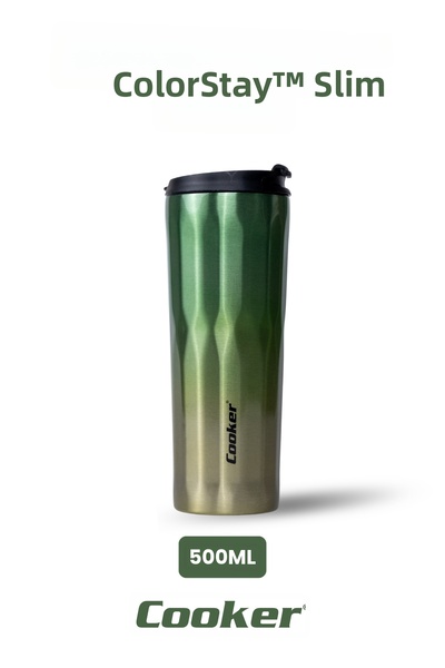 Cooker 0.50 Lt Colorstay ™   Slim Stainless Steel Thermos Camping Office Picn...