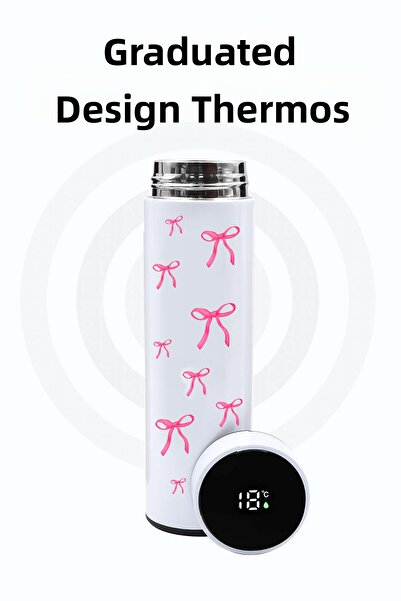 İkon store ترمس أبيض بتصميم خاص 500 مل