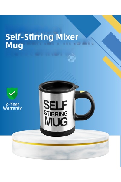 Epilons Double Layer Thermos Featured Mixing Motor Mug