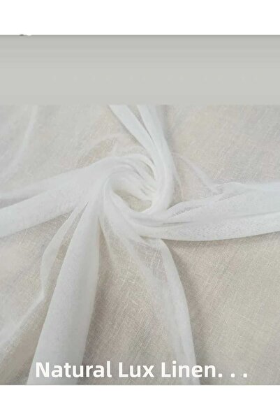 SütreTasarım ستارة تول من الكتان الطبيعي 1/2,5 طبقة متوسطة غير قابلة للتجاعيد...