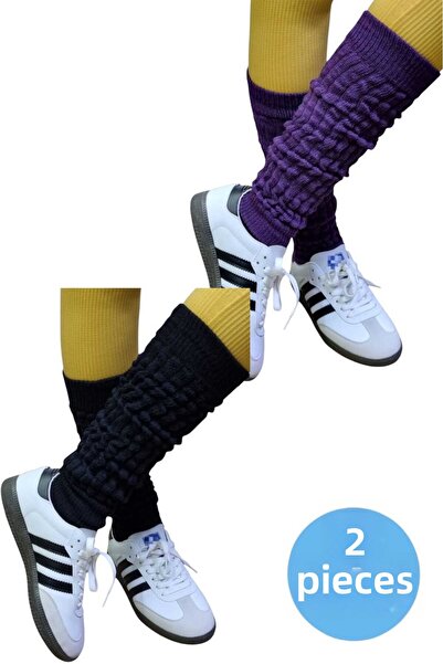 Uniquetrenders Set de 2 jambiere de tricotaj fără picioare Four Seasons pentr...