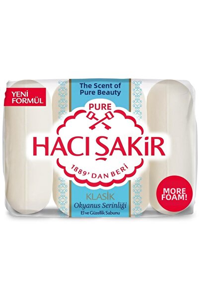 Hacı Şakir صابون الجمال كلاسيك أوشن كول 4x70 جم