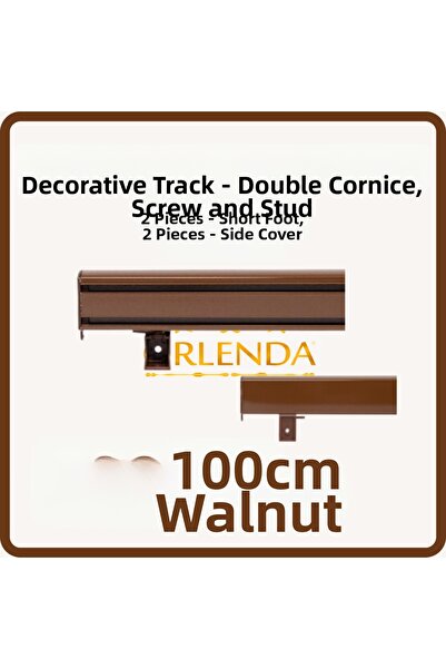 Orlenda Διακοσμητικό κάλυμμα - Διπλό κάλυμμα - Κάλυμμα αλουμινίου δύο καναλιών