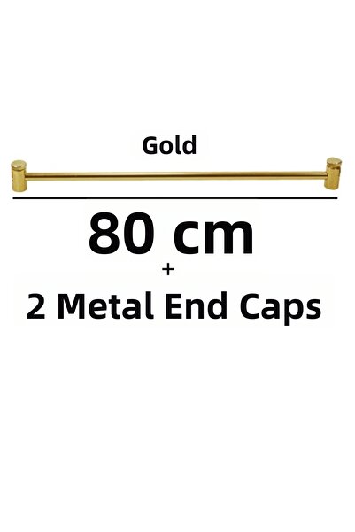 VENTİ PERDE Tijă BRIZ METAL GALBEN AUR 1BUC + CAP